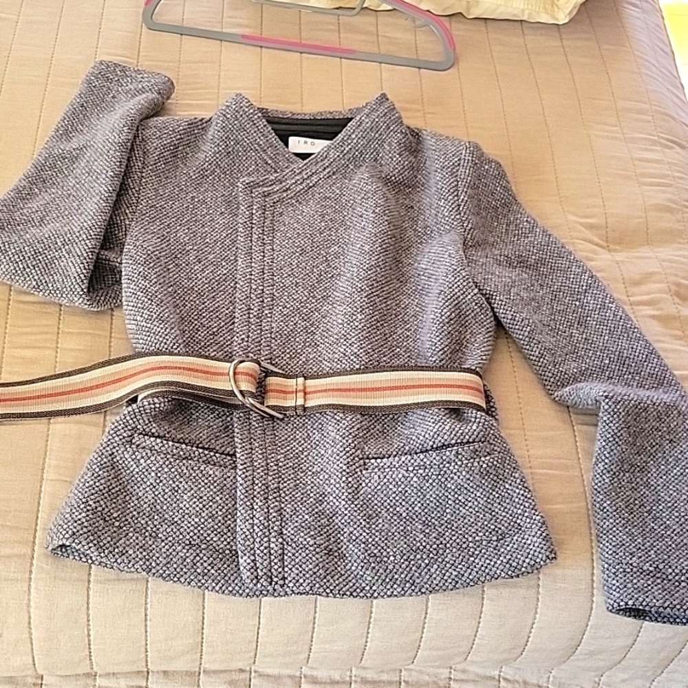 IRO wool cotton warm jacket size M-L